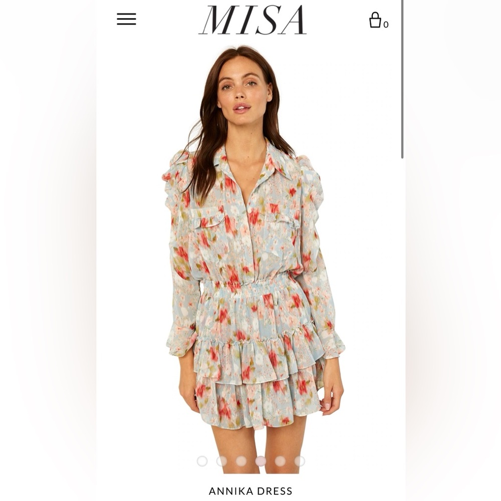 MISA LOS ANGELES ANNIKA DRESS SZ L